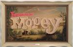Wayne White; Famous n' Mopey, 2013; acrylic on offset lithograph; 29 x 45.5 in.